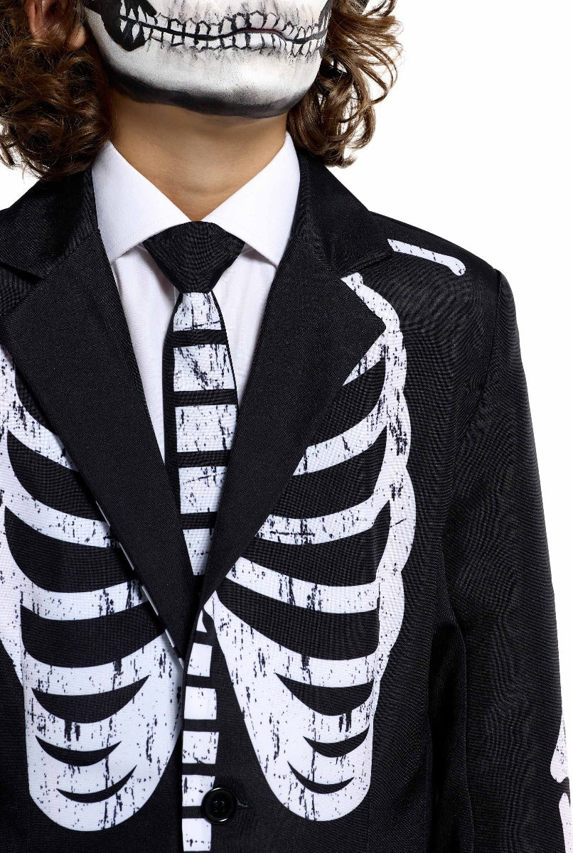 BOYS Skeleton Grunge Black