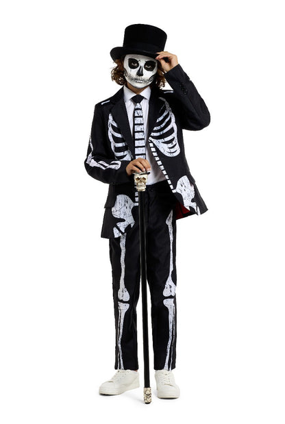 BOYS Skeleton Grunge Black