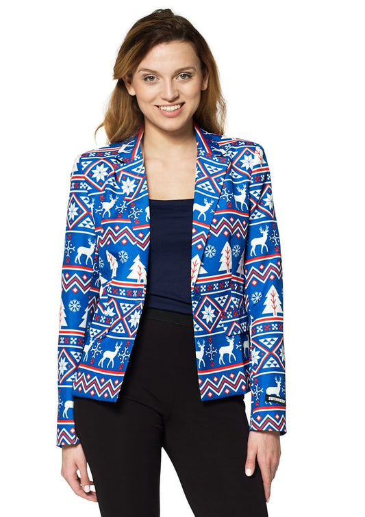 Dames Kerst Colbert