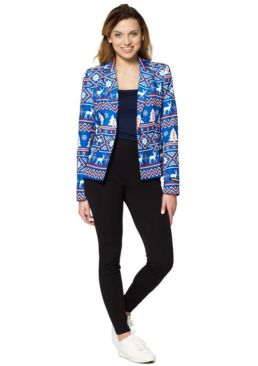 Dames Kerst Colbert