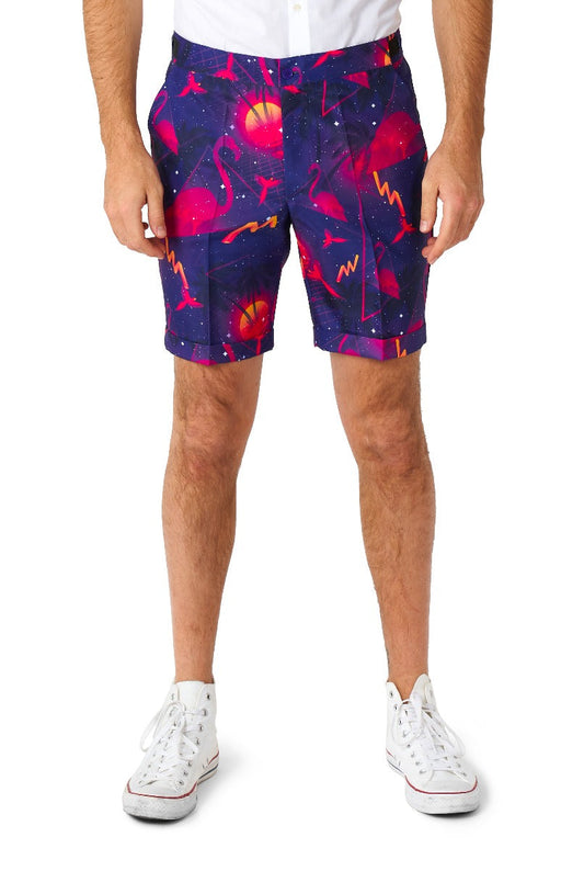 Summer Retro Neon Navy