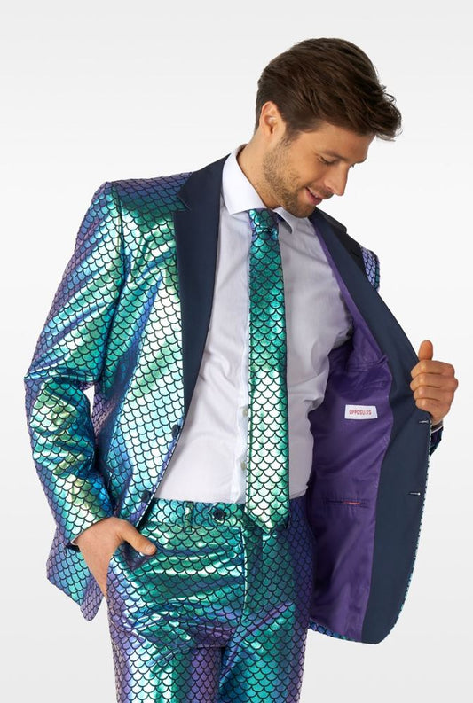 Heren Zeemeermin Pak OppoSuits
