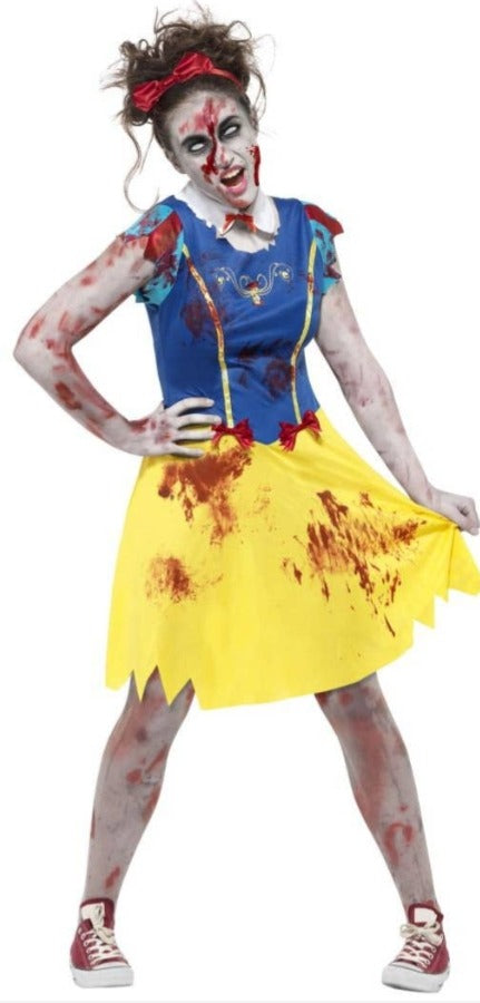 Zombie Miss Snow Costume