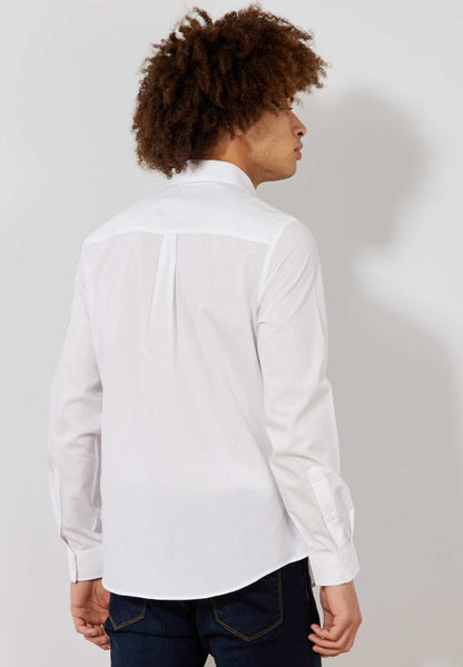 Witte Heren Blouse