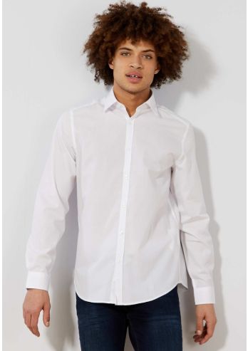 Witte Heren Blouse