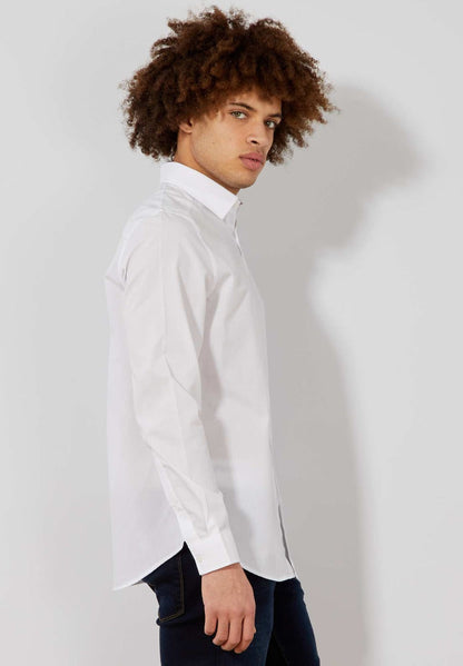 Witte Heren Blouse