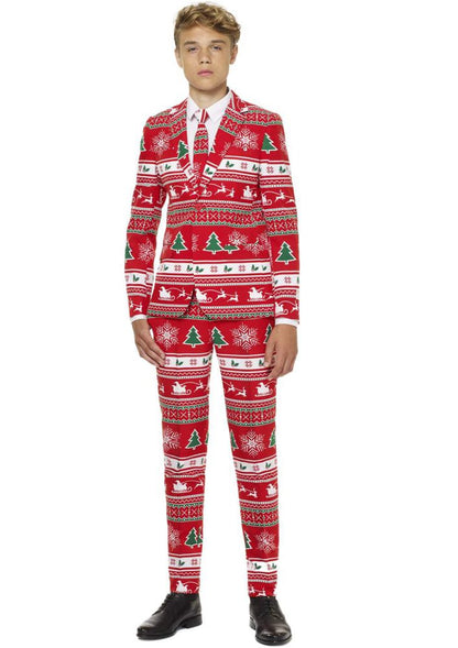 Teen boys Winter wonderland